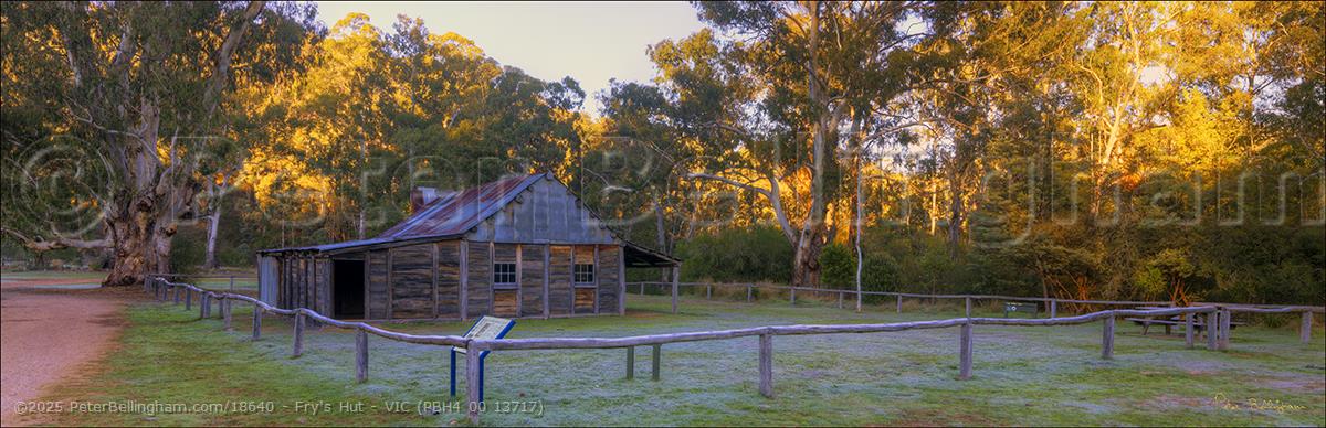 Peter Bellingham Photography Fry's Hut - VIC (PBH4 00 13717)